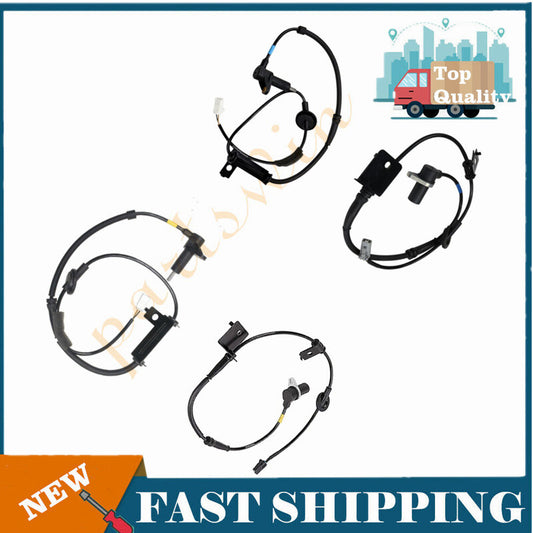 4-pack ABS wheel speed sensors (front, rear, left, right) suitable for Santa Fe 2001-2006 FWD- n