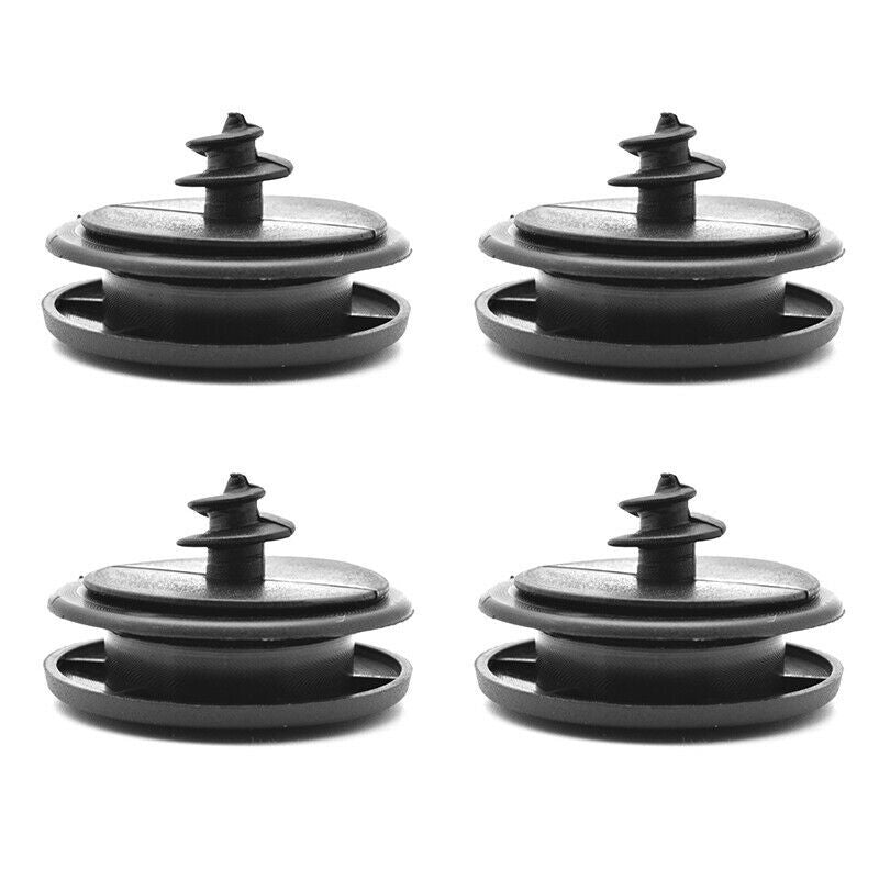 4 x fasteners clips set floor mounting for VW floor mats rubber mats round Q