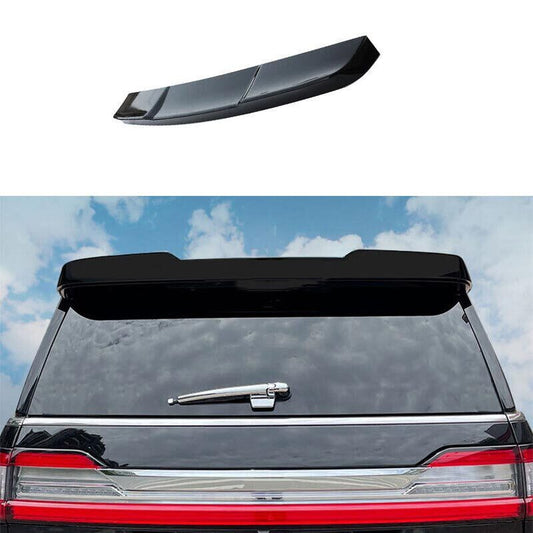 for Lincoln for Navigator 18-22 Rear Trunk Spoiler Wing Flap 1PCS Bright Black