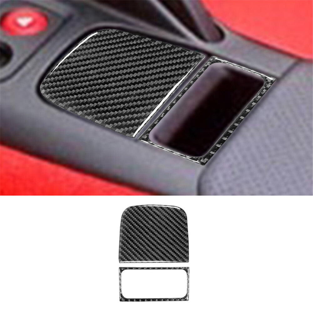 Center Console Radio Cover Trim Decor Carbon Fiber for Honda S2000 2000-2003