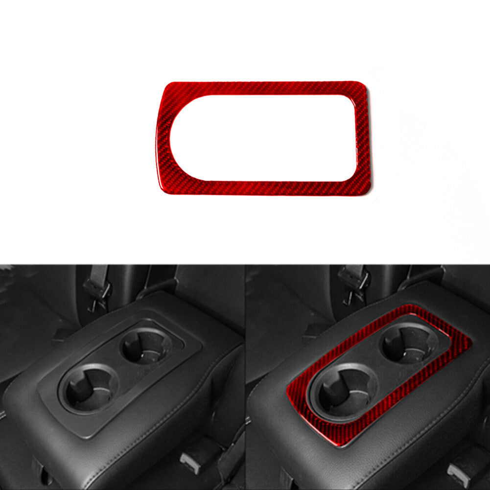 Carbon Fiber Central Air Conditioner Outlet Trim for Honda CRV CR-V 2012-2016 v