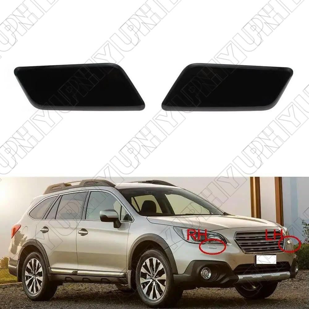 Front Bumper Headlight Washer Nozzle Cover Cap for Subaru Outback 2015 2016 2017 Q