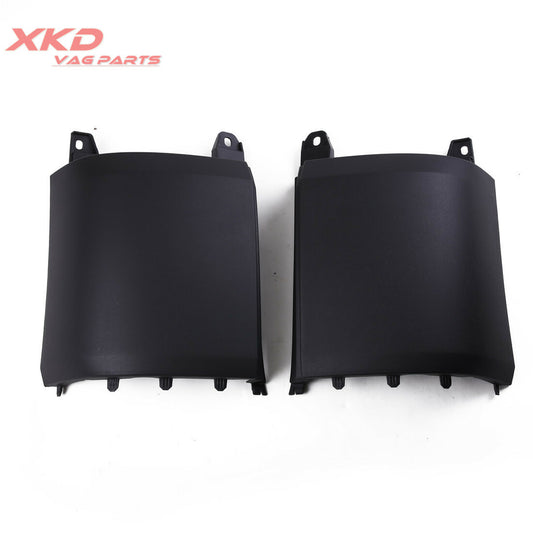 R&L Black Corner Piece Rear Panel Bumper Corner Fit For Transporter 7E0807322B Q