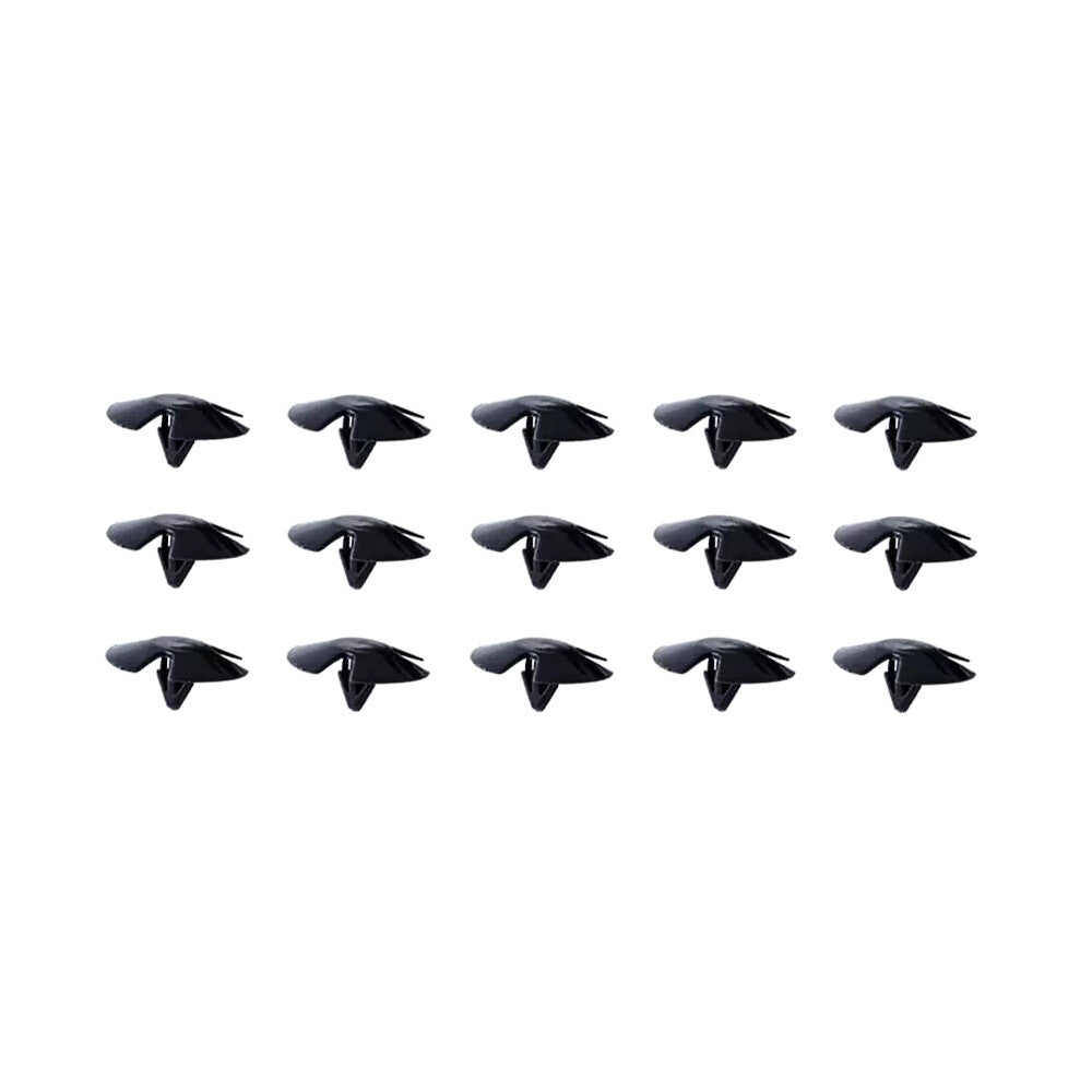 15Pcs Hood Insulation Retainer Clips Black 4878883AA Fit for Jeep for Chrysler for Dodge