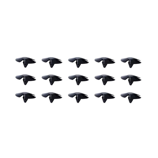 15Pcs Hood Insulation Retainer Clips Black 4878883AA Fit for Jeep for Chrysler for Dodge
