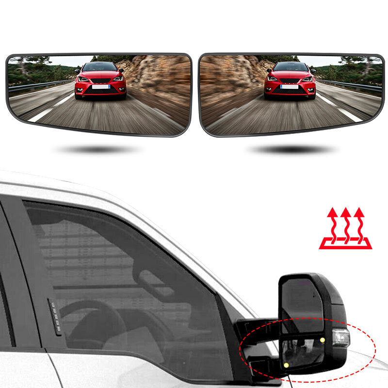for Ford Super Duty F250 F350 F450 F550 Lower Left Right Power Heated Mirrors