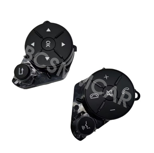 Pair Steering Wheel Switch Button Fit for Mercedes-Benz C-Class W204 2007-2014