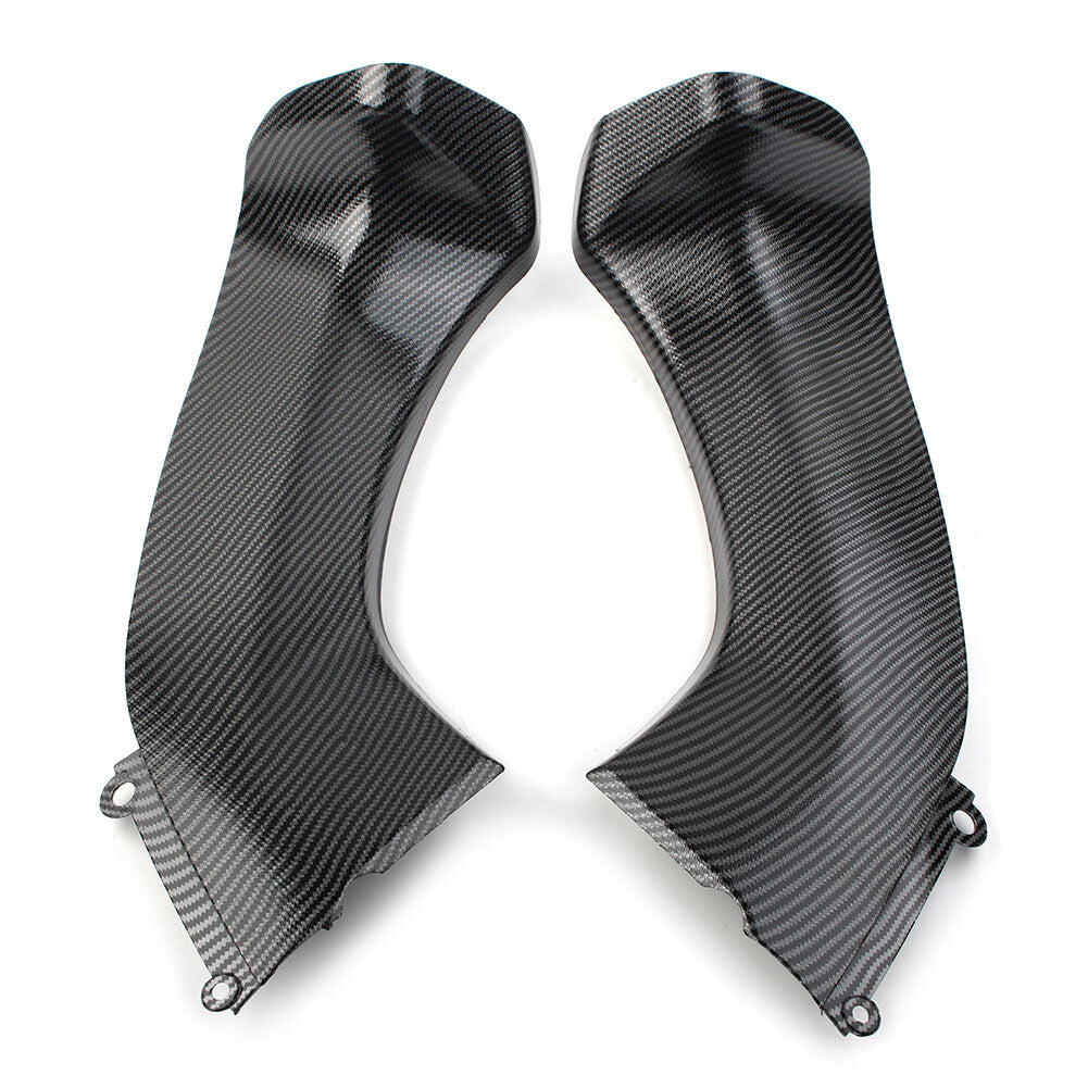 Front Dash Air Intake for Ram Fairing Fit for KAWASAKI ZX-10R 06-07 Carbon Fiber Pattern