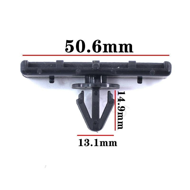10 Pcs Rocker Panel Ground Effects Moulding Clips For Universal