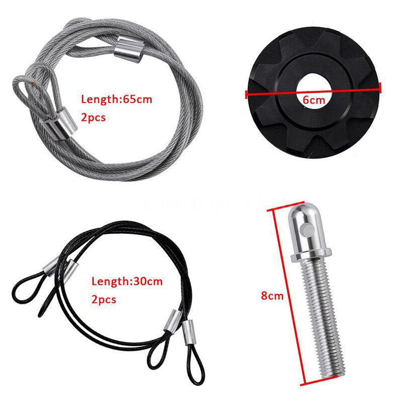 2-piece cover pin appearance kit CNC blank aluminum belt ring General Motors - n
