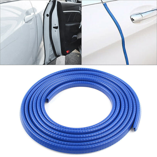 13Foot for Universal Car Rubber Seal Trim Molding Strip Door Lock Protector Blue