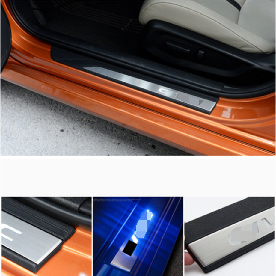 Chrome front bumper side corner protector trim for 2021-2022 for Toyota Venza