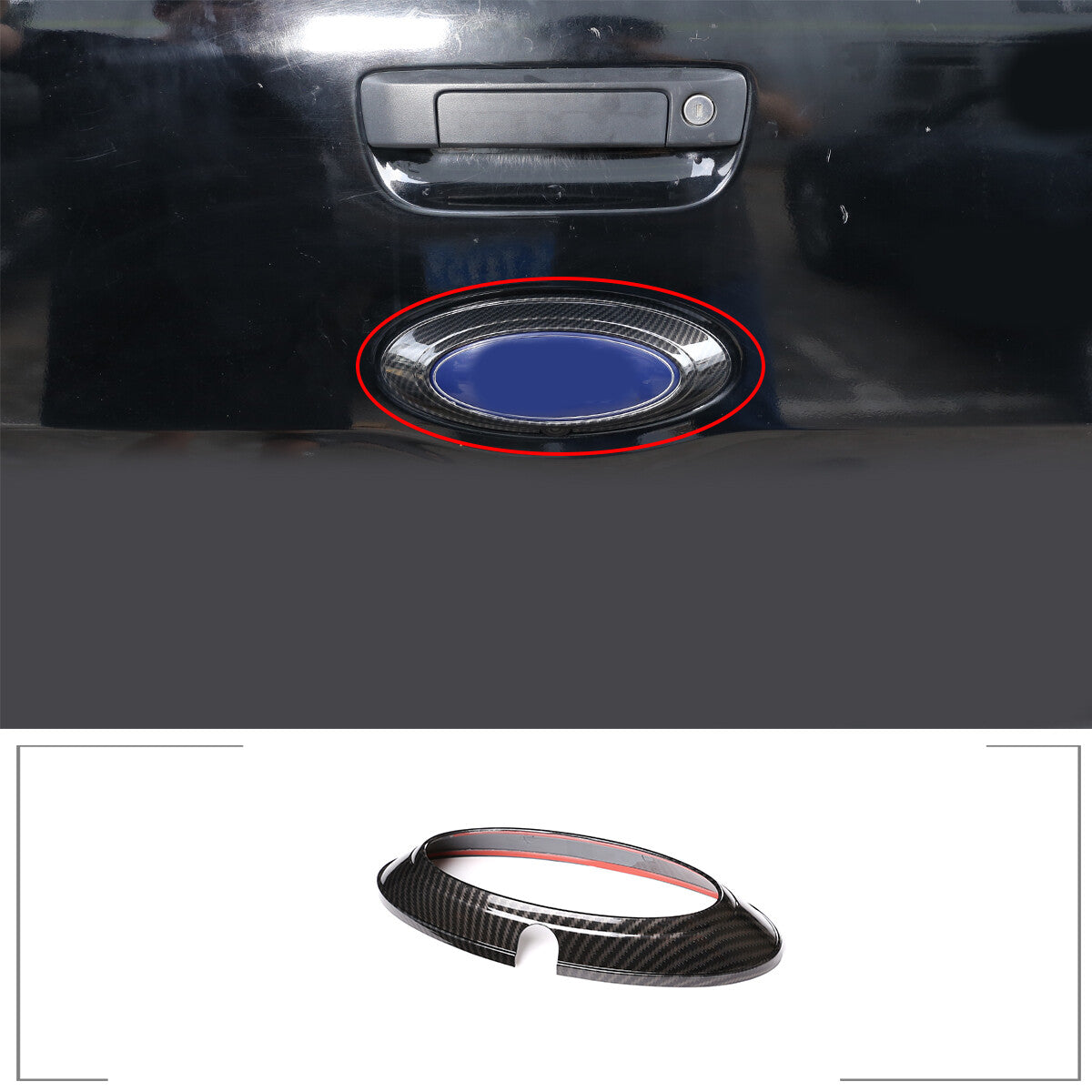 Carbon fiber passenger side dashboard trim strip for Toyota 86/ for Subaru BRZ 2022-23