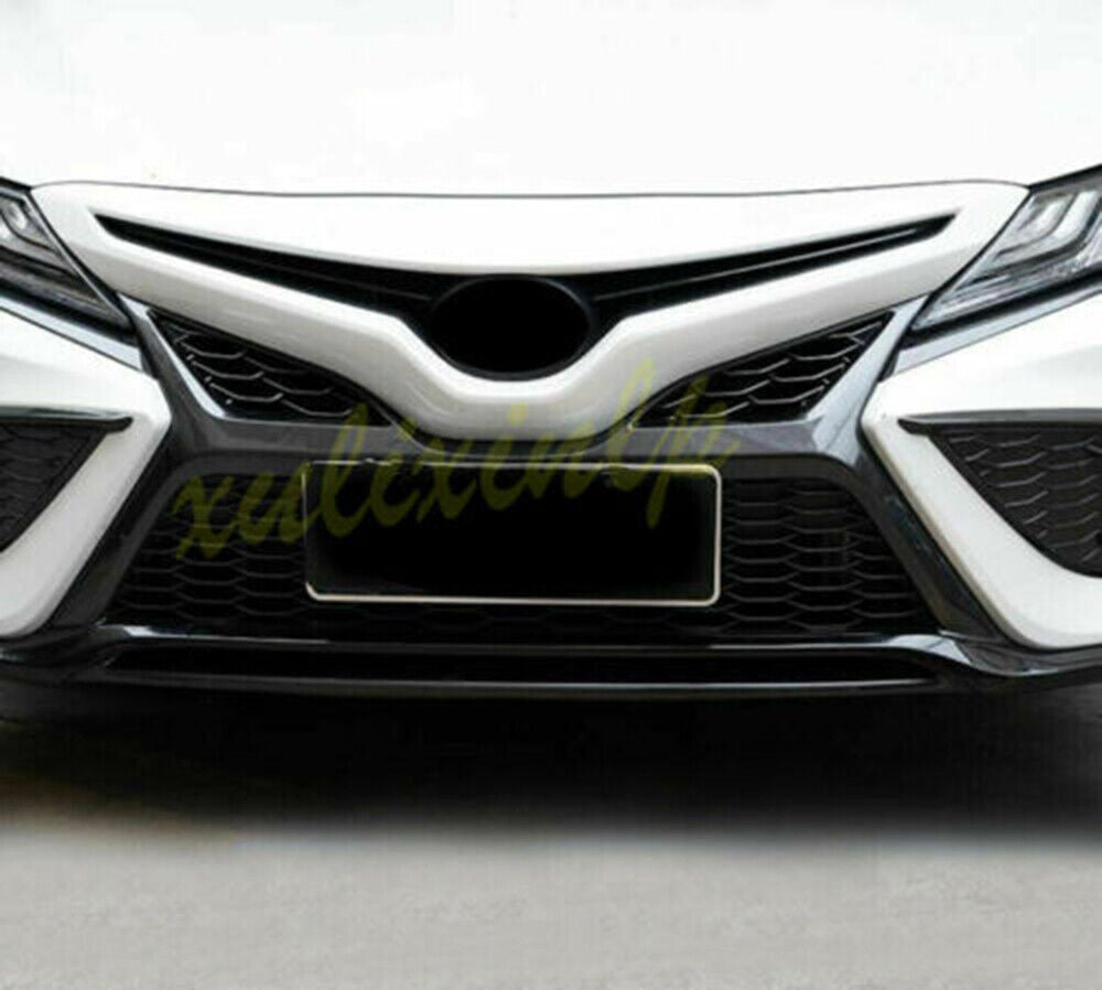 For 2021-2023 for Toyota for Camry SE XSE ABS Black Front Bumper Moulding Cover Trim Kit