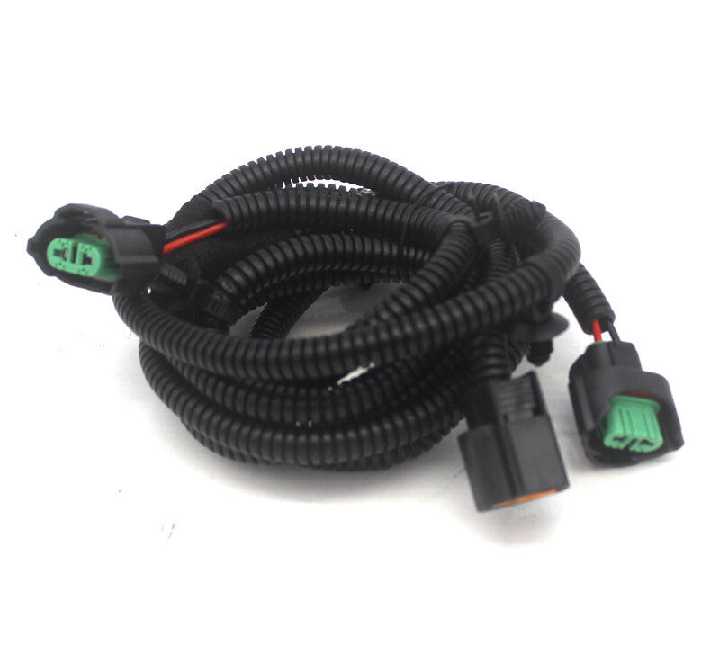 LED Foglight Fog Plug&Play Adapter cable harness wire For lancer EVO v