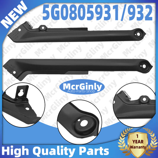 One pair of left and right radiator brackets are suitable for E- for Golf 2014-2021/ for Golf 2013-2020. n