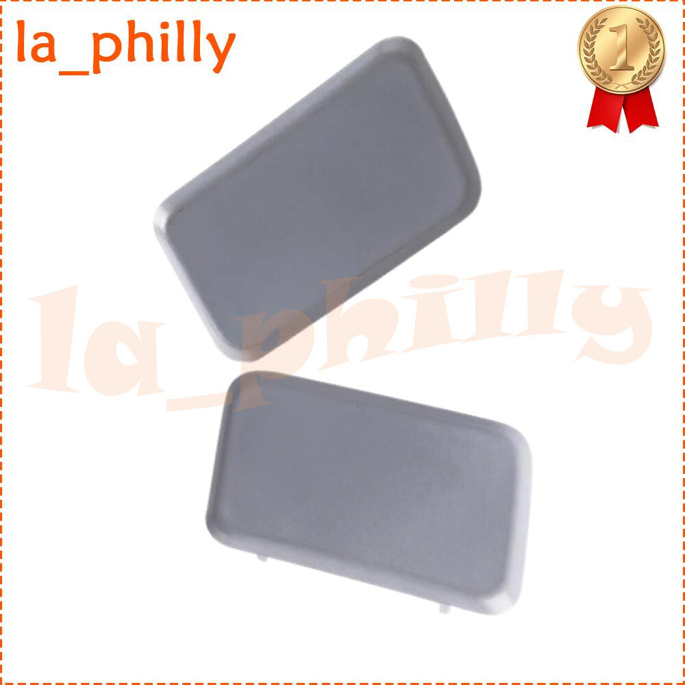 2pcs Left+Right Headlight Washer Nozzle Covers for BMW X3 E83 2004-10 Unprimed Q