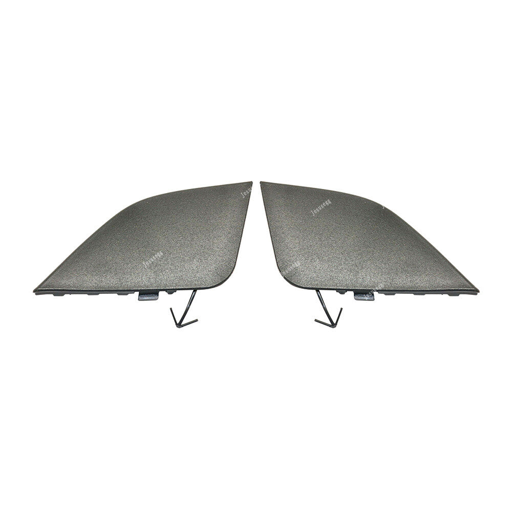 Pair Front Left +Right Bumper Tow Hook Eye Cover for Toyota RAV4 2016â€?8 Black Q