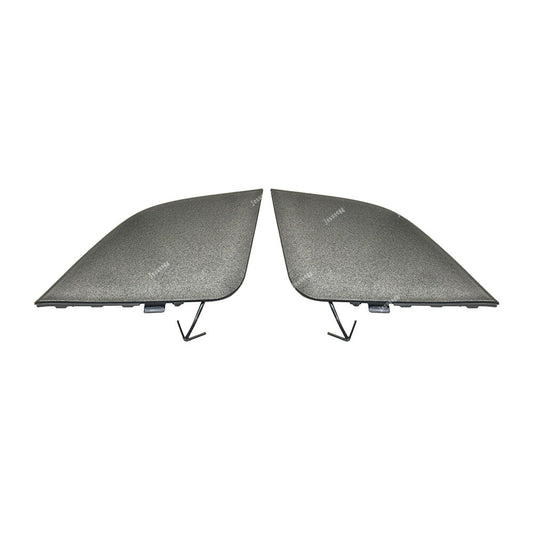 Pair Front Left +Right Bumper Tow Hook Eye Cover for Toyota RAV4 2016â€?8 Black Q