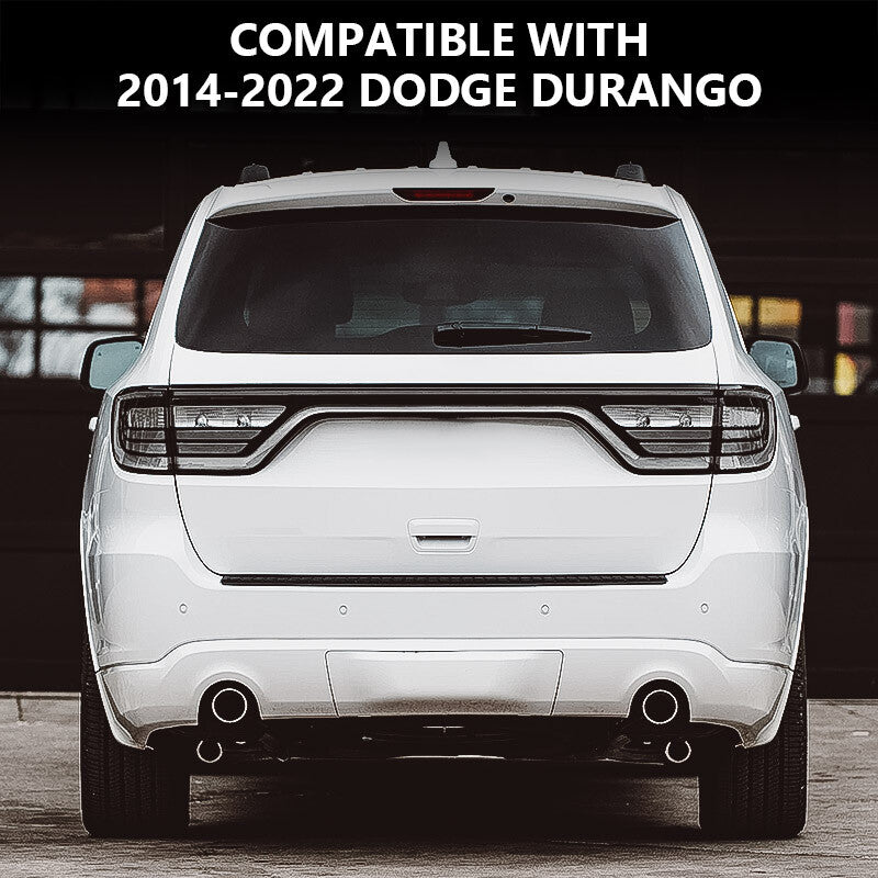 Suitable for 2014-2022 for Dodge Durango 3-piece taillights, camera hole smoked liftgate lights.