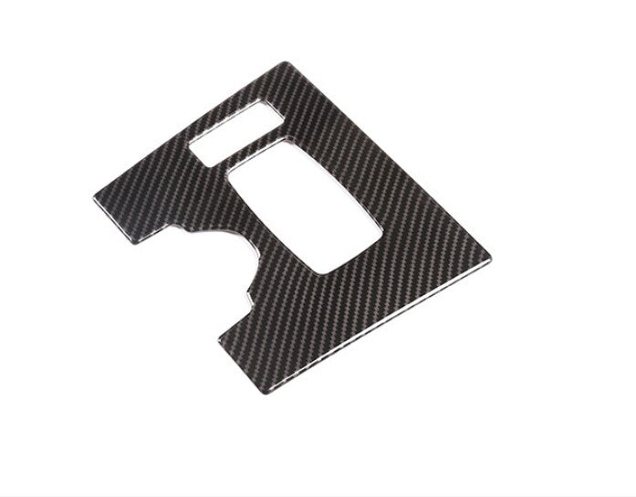 Carbon fiber center console mode switch panel trim cover for E-Class 14-15- n