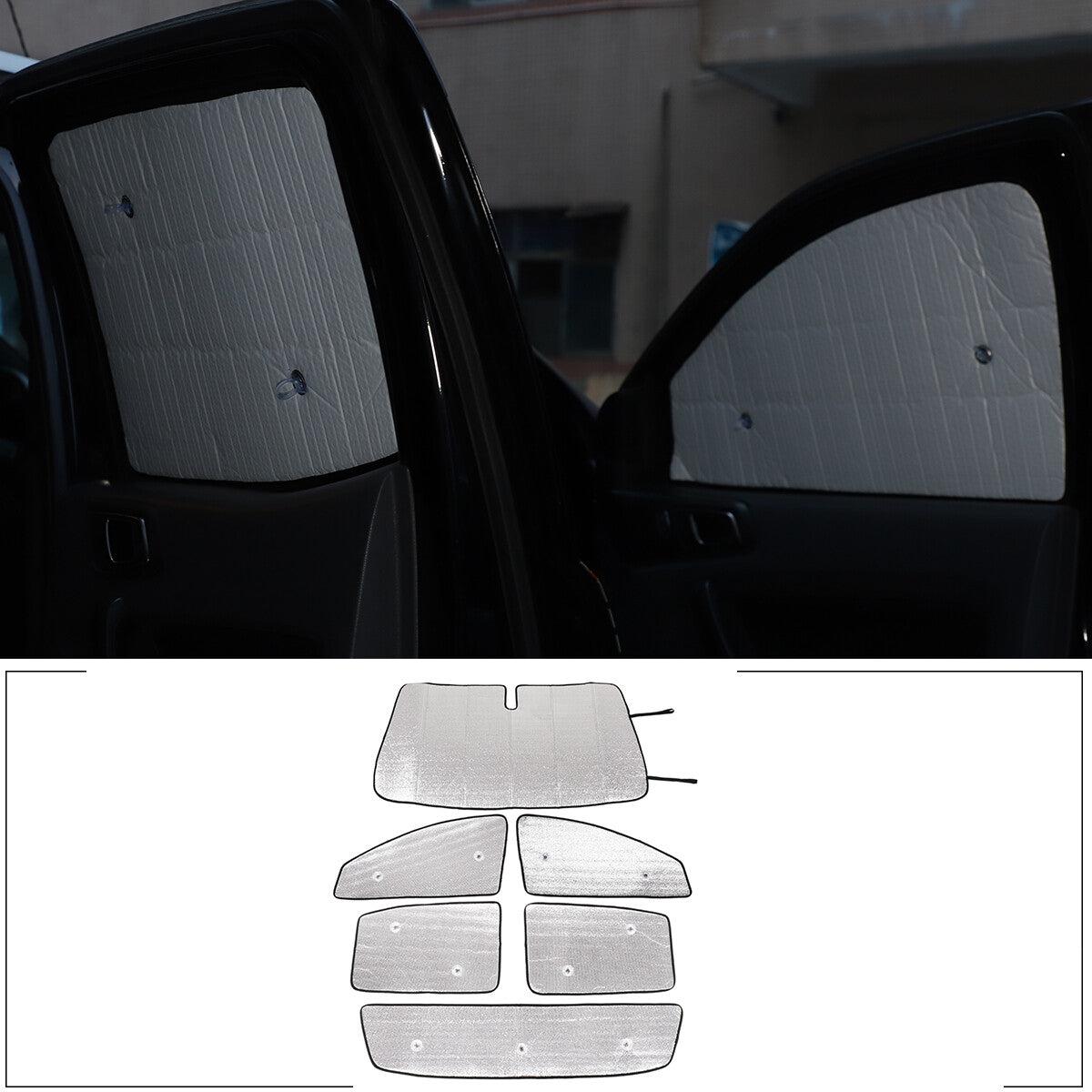 ABS red dual flash decorative strip for Tacoma 2015-2022- v