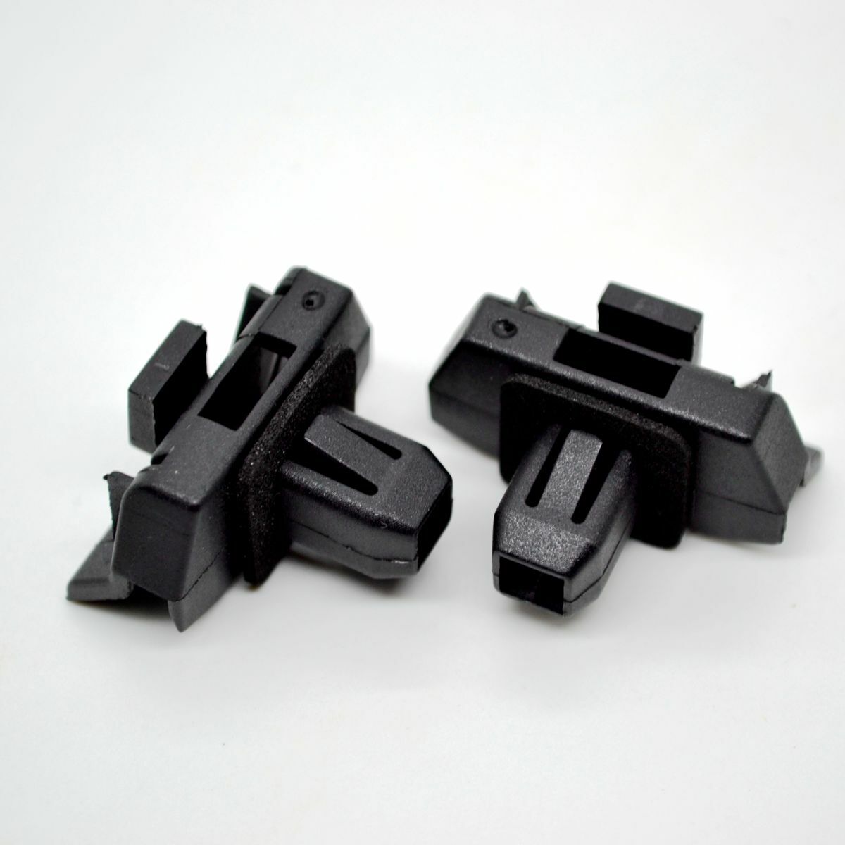 2 Gloss Black Rear Bumper Sport Side Wing Member Vent Cover Trim Auto Accessories- v