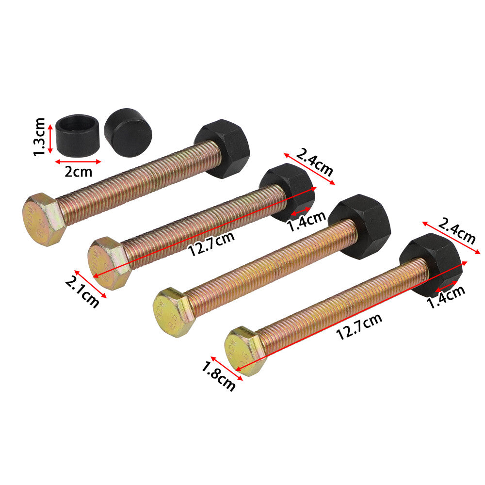 Impact Rated Hub Removal Bolt Kit 78834 Wheel Hub Removal Tool with Bolts & Nuts Q