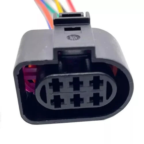 Rear Tail Light Connector for Audi TT Mk2 8J for VW Prewired 6 PIN 1J0973733 wies