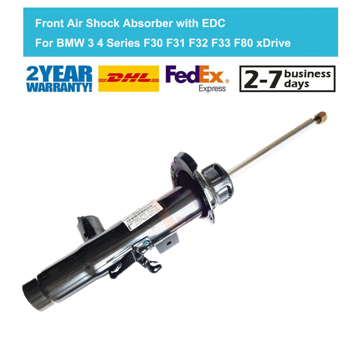 Front Right Shock Absorber W/EDC for BMW 3 4 Series F30 31 320i 328d 340i xDrive