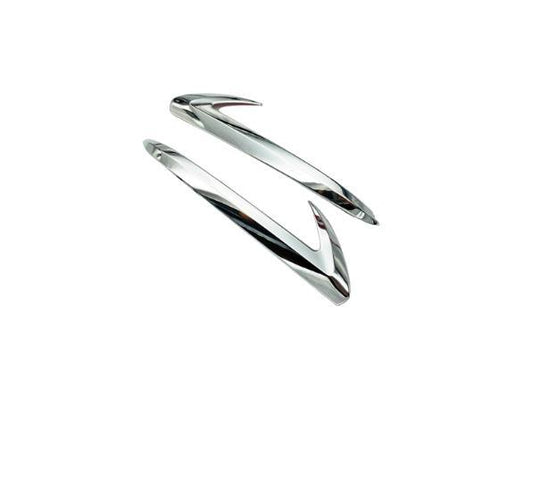 Car Fit for Toyota Prius 17-22 Chrome ABS Rear View Side Door Mirror Strip Trim
