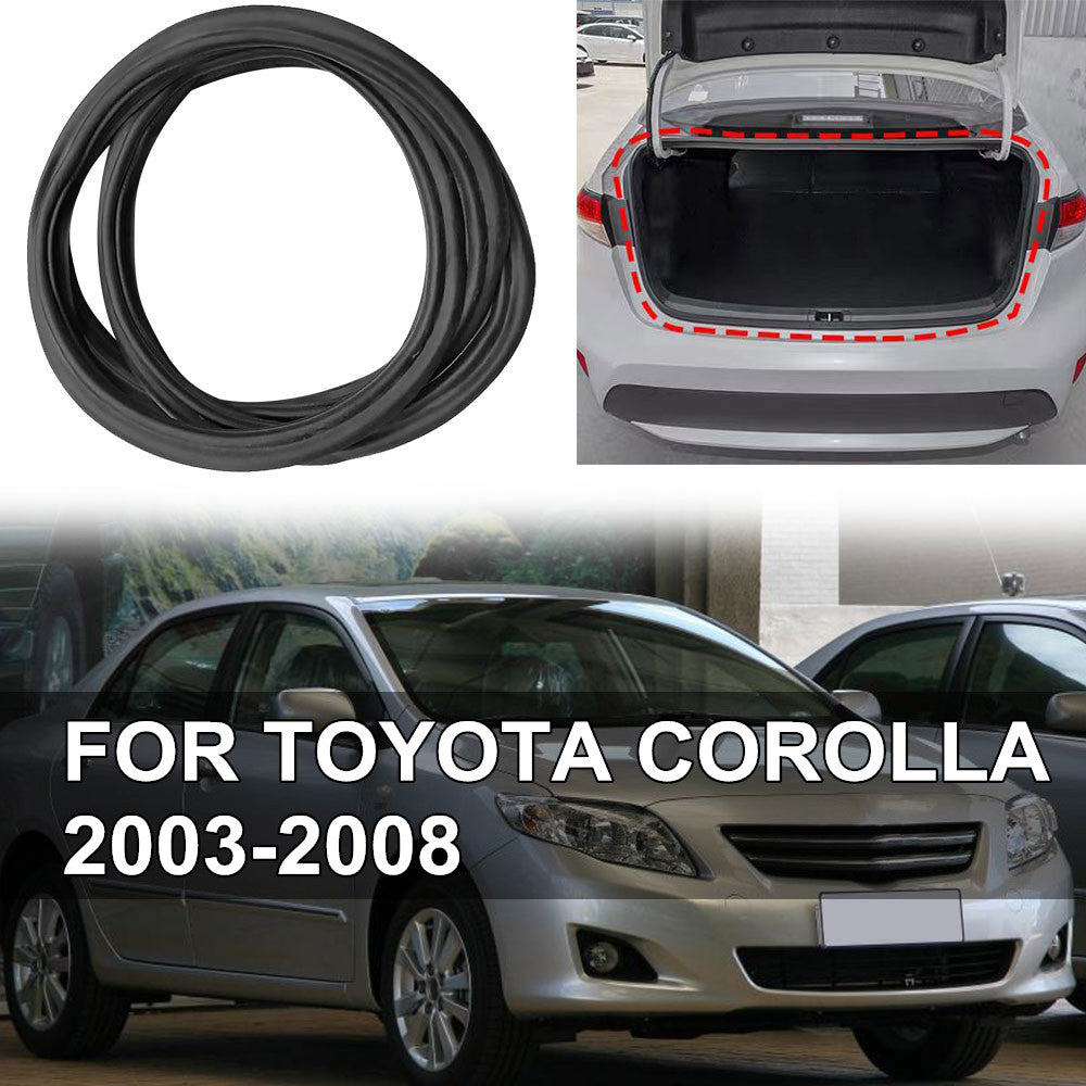Rubber Weatherstrip rear trunk lid sealing gasket suitable for 2003-08 for Corolla Matrix n