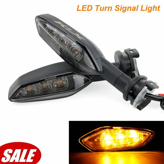 LED Turn Signal Flasher Light Indicator for KAWASAKI KLX250/250S/250SF KLX300/SM Q