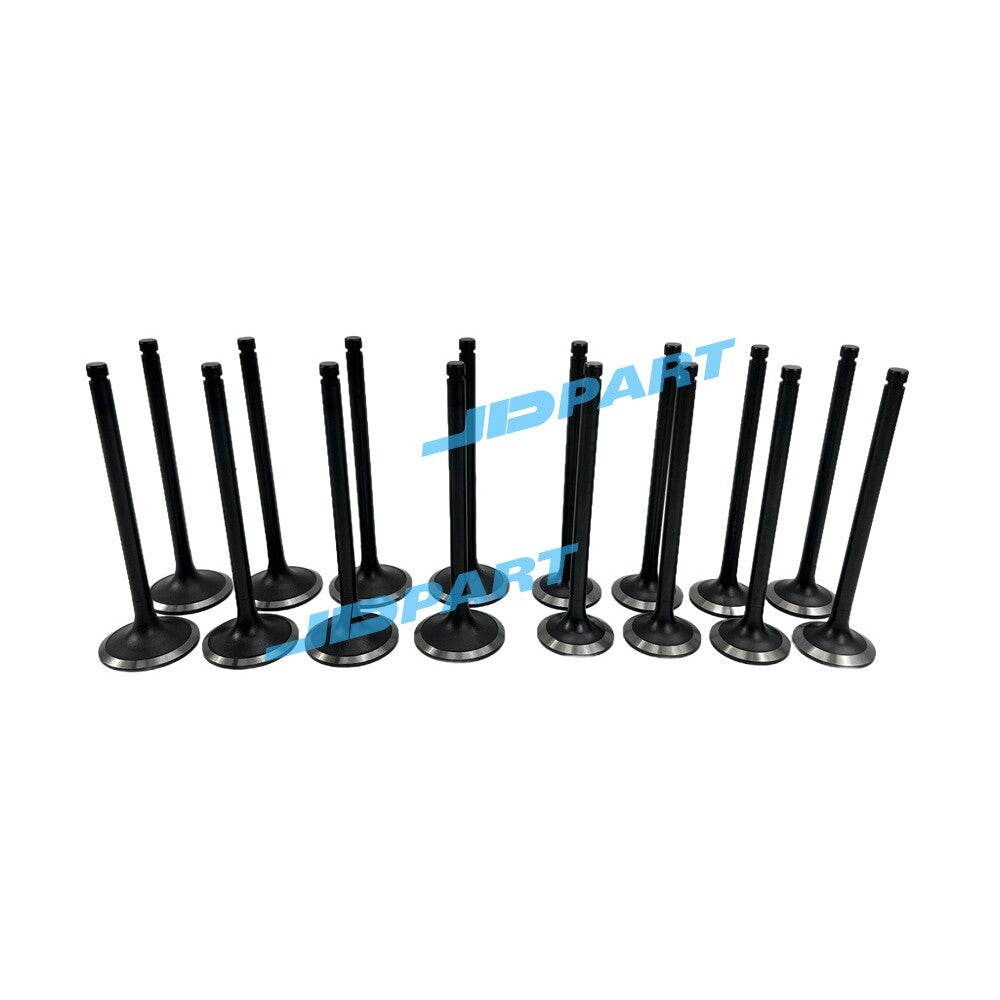 16-piece V3307 intake and exhaust valves, 94mm, for engine parts.
