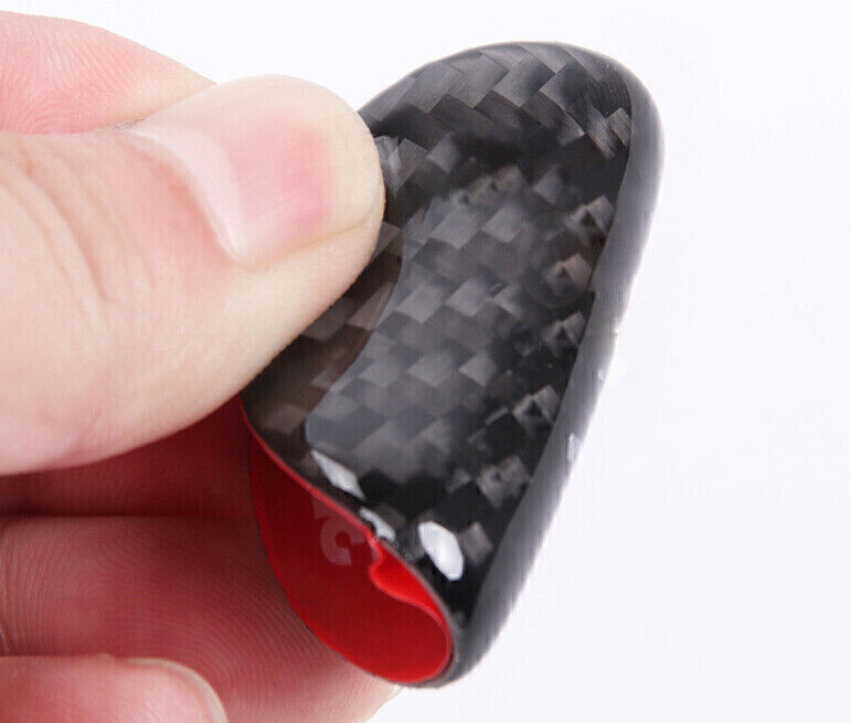 4P for Mazda CX-5 17-24 Real Soft Carbon Fiber Inner Door Panel Strip Cover Trim