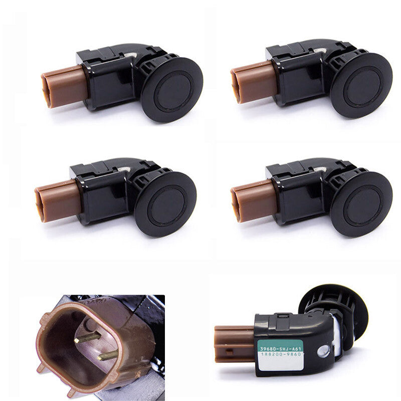4 PCS 39680-SHJ-A61 New PDC Parking Sensor for Honda 2005-09 Odyssey 2004-13 CRV