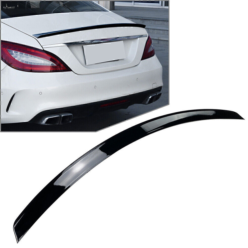 Gloss Black Car Tail Wing Rear Trunk Spoiler For 2011-17 for Mercedes CLS-Class C218