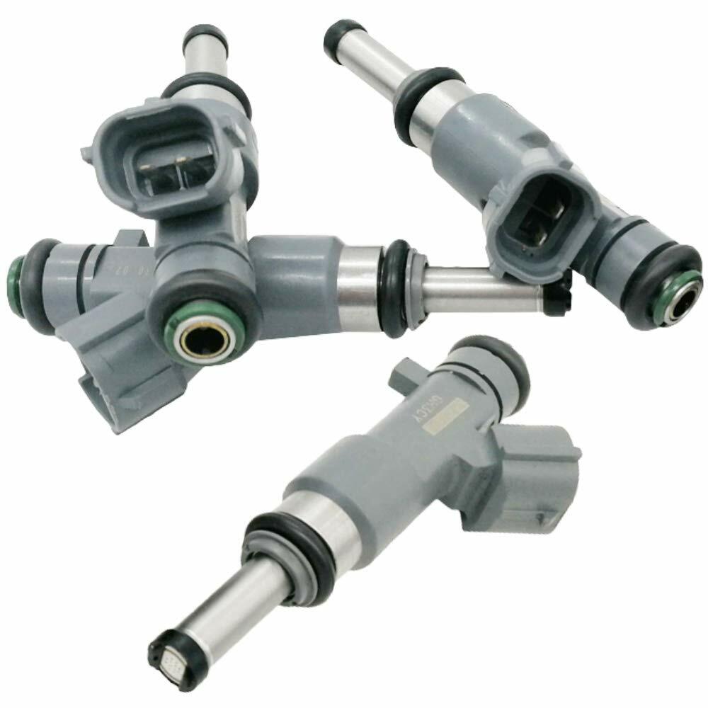 4-piece fuel injector kit 16600-EA00A, suitable for Frontier 2.5L L4 QR25DE 2005-2019. n