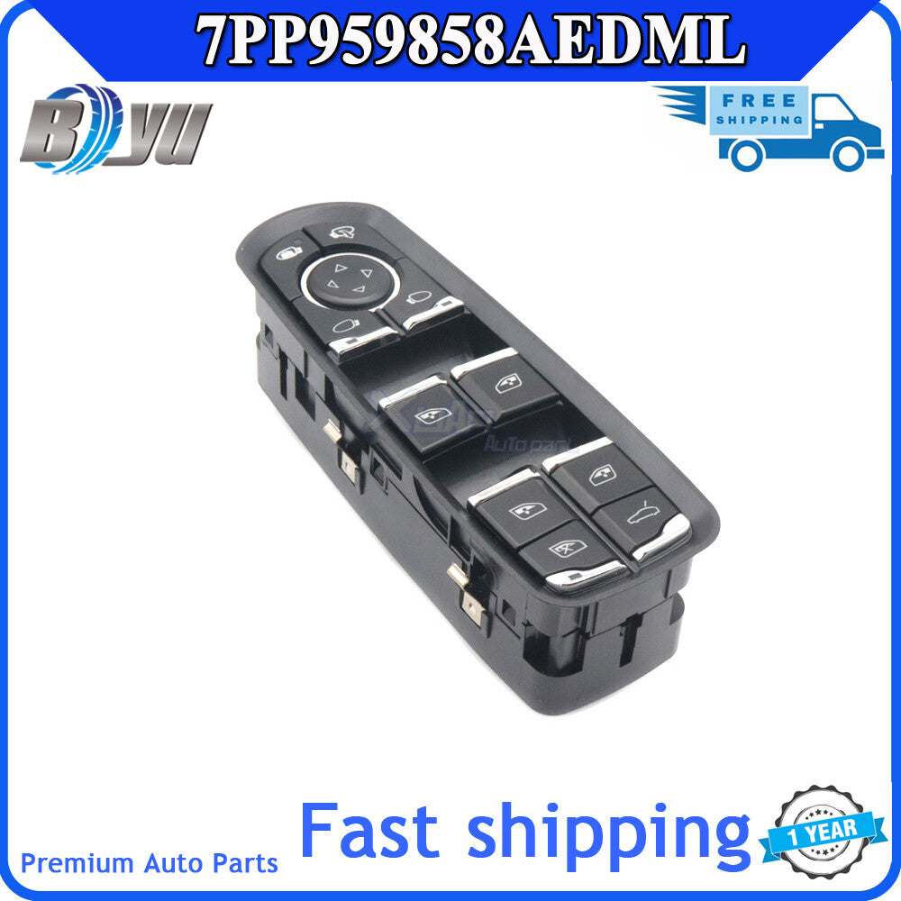 One main power window switch for Cayenne Macan for Panamera 7PP959858AEDML- v