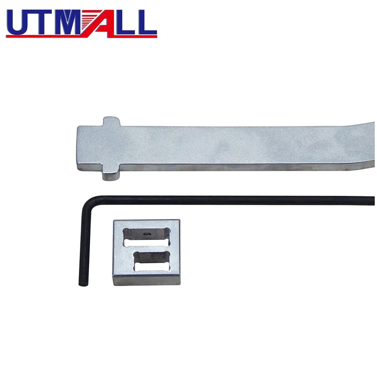 Auxiliary belt tensioner wrench suitable for Ford , for Citron , and for Peugeot 1.4  1.6 diesel engines.
