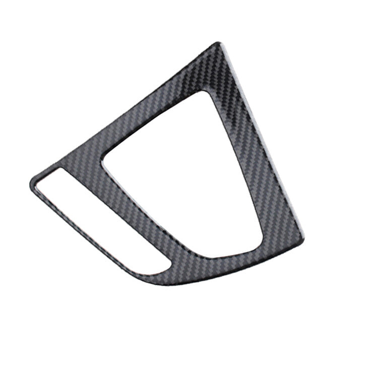 2x Red Carbon Fiber Front Door Handle Cover Trim for Land Rover Discovery Sport v