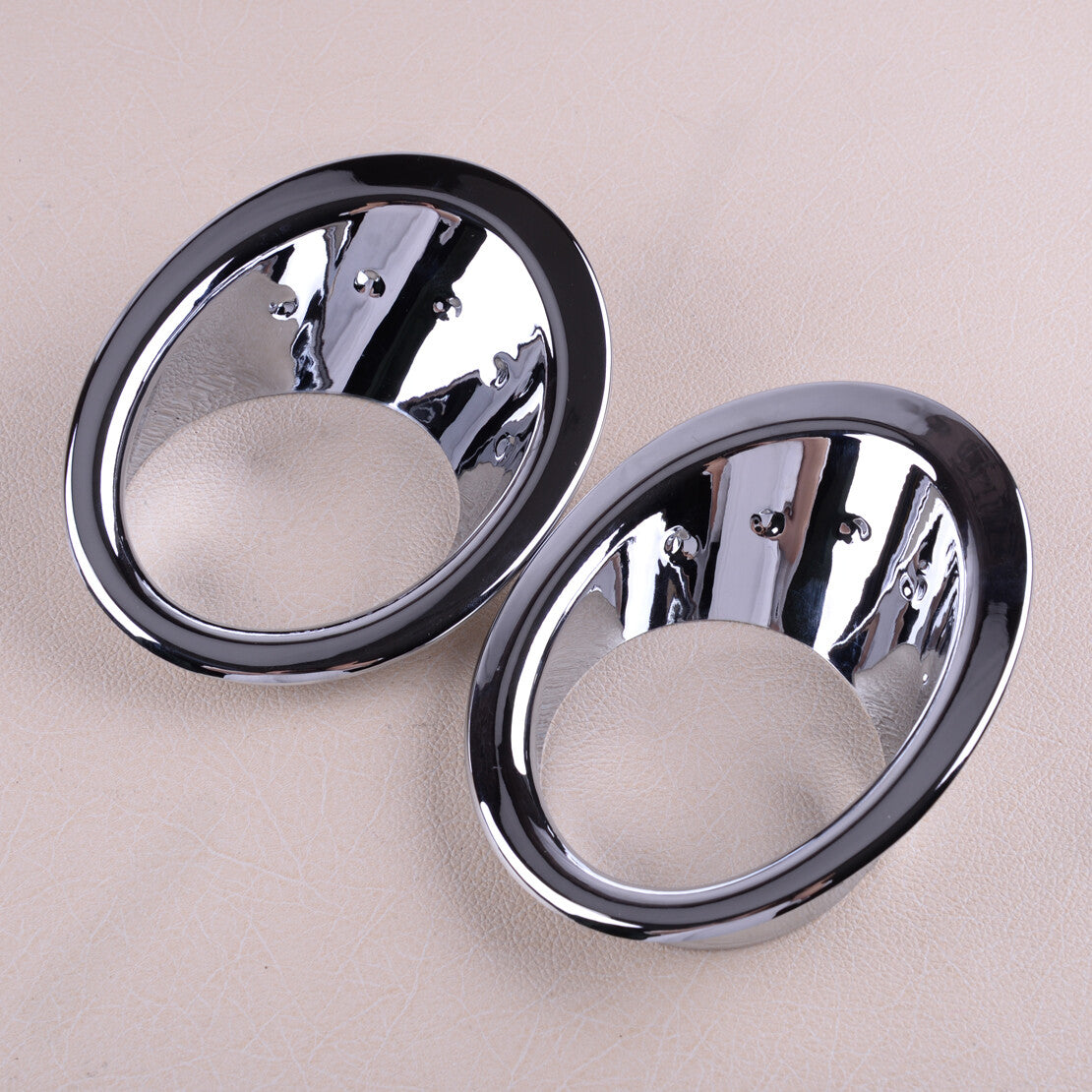 2pcs Front Bumper Fog Light Cover Fit for Nissan Qashqai+2 2010-2013