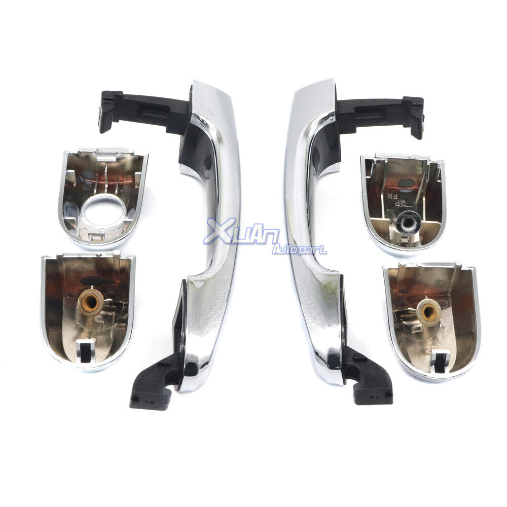 Suitable for 2011-15 for Kia Sorento chrome alloy door handles, left + right front and rear drives. v