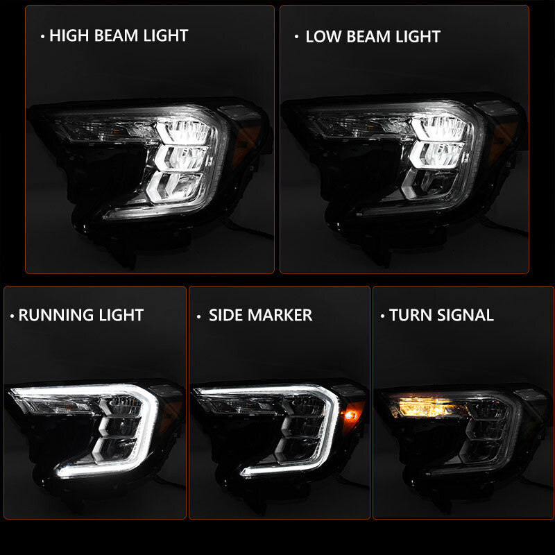 Suitable for 2022/2023/2024 for GMC Terrain AT4 | SLE | SLT LED Reflector Left Lamp Driver