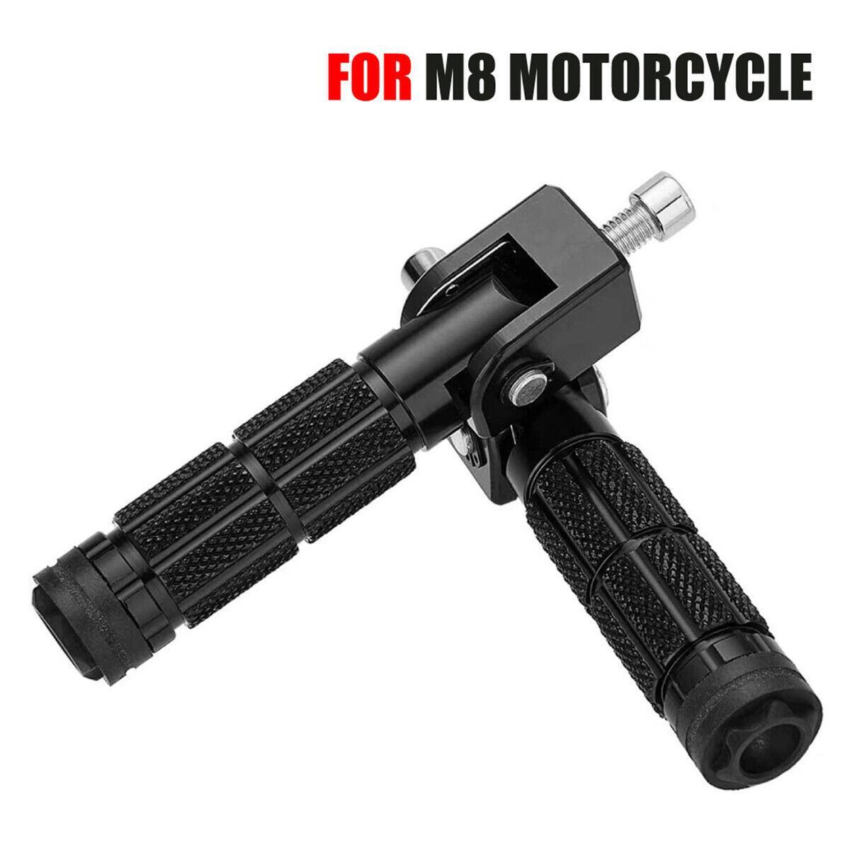 Front anti-slip foot spikes, passenger footrest, footstool, foldable motorcycle. n