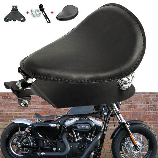 Universal Motorcycle Single for Seat 3-inch Spring Bracket Kit for Harley Chopper Bobber
