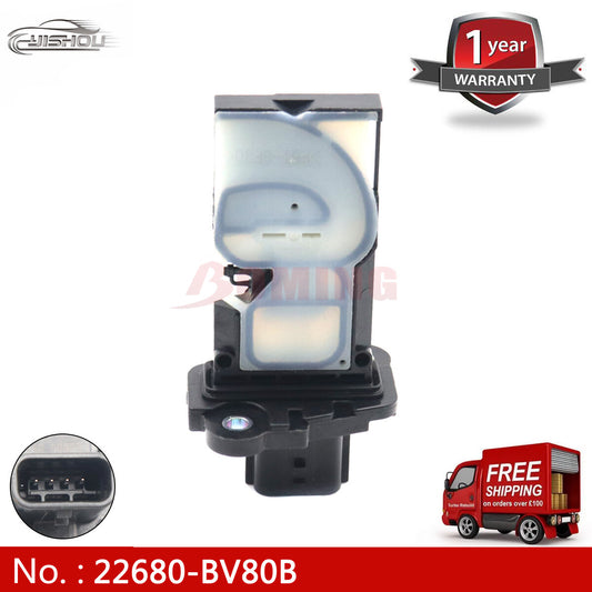 Automotive mass sensor 22680-BV80B for 2015-2017 Rogue Juke and Pathfinder Altima.