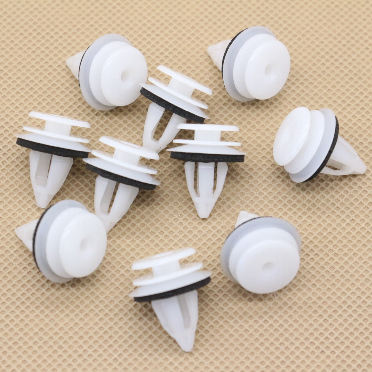 10x Interior Trim Panel Clips with Sealer for BMW for Mini 51437001491 7001491 Q