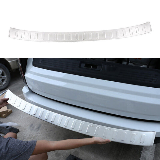Rear Bumper Protector Door Sill Scuff Cover for Range Rover L405 2018-20 Silver