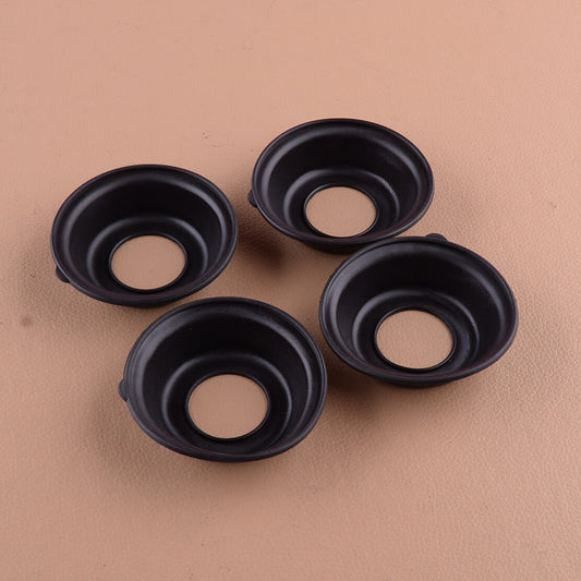 Fit For CSR Twin KZ750 M1 K1 Carburetor Plunger Diaphragm Membrane 4Pcs v